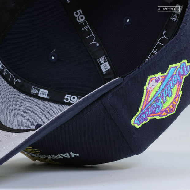 NEW YORK YANKEES 1996 WORLD SERIES MAD DASH TO WALDORF ASTORIA WELCOME TO NY NEW ERA FITTED CAP
