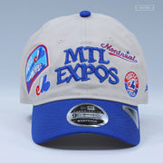MONTREAL EXPOS GOOD RETRO COLLAGE 9FIFTY RETRO CROWN NEW ERA SNAPBACK HAT