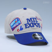 MONTREAL EXPOS GOOD RETRO COLLAGE 9FIFTY RETRO CROWN NEW ERA SNAPBACK HAT