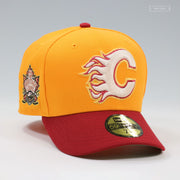 CALGARY FLAMES 2011 NHL HERITAGE SERIES JERSEY INSPIRED NEW ERA FITTED CAP