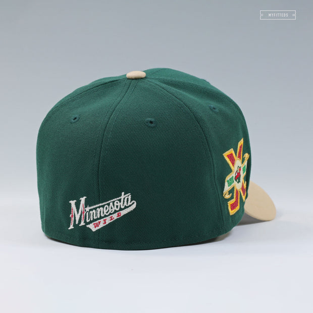MINNESOTA WILD SEASON X NHL HOCKEY JERSEY INSPIRED NEW ERA FITTED CAP