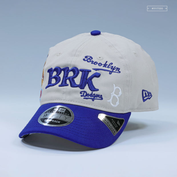 BROOKLYN DODGERS GOOD RETRO COLLAGE 9FIFTY RETRO CROWN NEW ERA SNAPBACK HAT