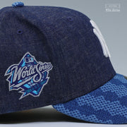 NEW YORK YANKEES 1998 WORLD SERIES WOVEN WASHI SASHIKO DENIM ELITE SERIES NEW ERA FITTED CAP