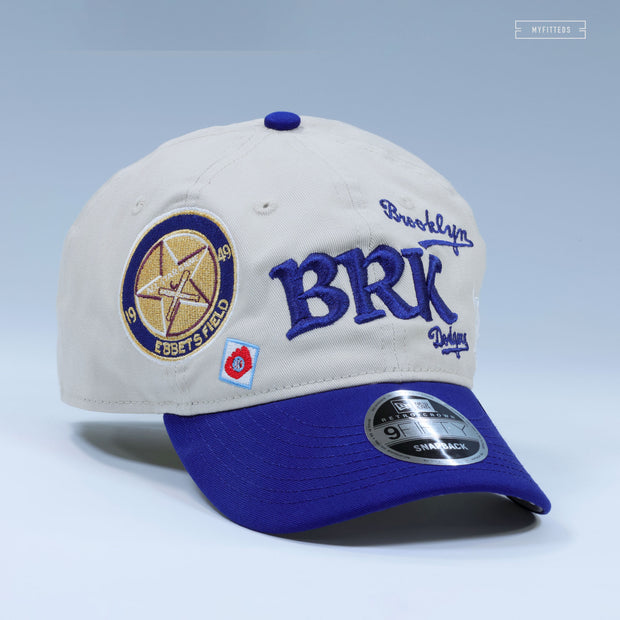 BROOKLYN DODGERS GOOD RETRO COLLAGE 9FIFTY RETRO CROWN NEW ERA SNAPBACK HAT