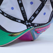 BUFFALO BISONS 25TH ANNIVERSARY MARTY MCFLY INSPIRED ELITE SERIES A-FRAME NEW ERA FITTED CAP