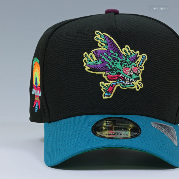 SAN JOSE SHARKS 1997 NHL ALL-STAR GAME JIMBO PHILLIPS ARTIST SERIES NEW ERA 9FIFTY A-FRAME SNAPBACK