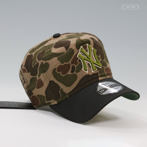 NEW YORK YANKEES X NEW ERA X THREE LOOMS JAPAN DUCK CAMO 19TWENTY NEW ERA STRAPBACK
