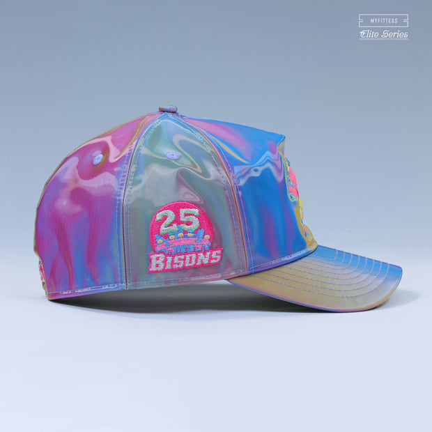 BUFFALO BISONS 25TH ANNIVERSARY MARTY MCFLY INSPIRED ELITE SERIES A-FRAME NEW ERA FITTED CAP