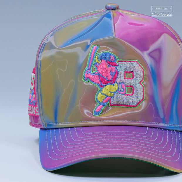 BUFFALO BISONS 25TH ANNIVERSARY MARTY MCFLY INSPIRED ELITE SERIES A-FRAME NEW ERA FITTED CAP