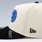 ORLANDO MAGIC NBA HARDWOOD CLASSICS OFF WHITE 9FIFTY A-FRAME NEW ERA SNAPBACK