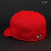 CINCINNATI REDS THE RUNNING MAN GOLDEN MARIO NEW ERA FITTED CAP