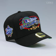 NEW YORK YANKEES 1998 WORLD SERIES CHAMPIONS 27X WS CHAMPS TALLY MARKS NEW ERA FITTED CAP