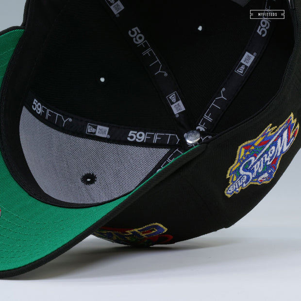 NEW YORK YANKEES 1998 WORLD SERIES CHAMPIONS 27X WS CHAMPS TALLY MARKS NEW ERA FITTED CAP