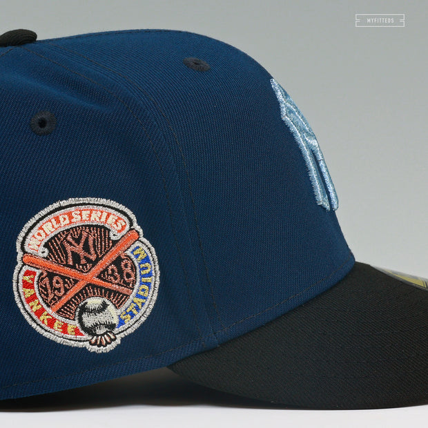 NEW YORK YANKEES 1938 WORLD SERIES FROM YANKEE STADIUM TO THE GARDEN NEW ERA HAT