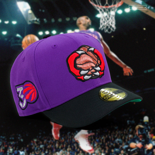 TORONTO RAPTORS 30TH ANNIVERSARY VINCE CARTER INSPIRED NEW ERA FITTED CAP