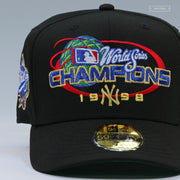 NEW YORK YANKEES 1998 WORLD SERIES CHAMPIONS 27X WS CHAMPS TALLY MARKS NEW ERA FITTED CAP