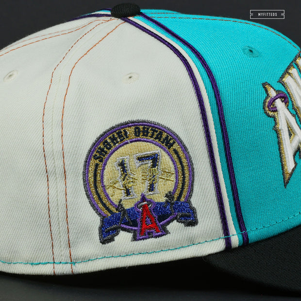 ANAHEIM ANGELS SHOHEI OHTANI #17 FIGHTERS CLUB JERSEY NEW ERA FITTED CAP
