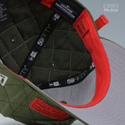LAKELAND FLYING TIGERS BOMBER FLIGHT READY TRAVIS SCOTT AJ VI INSPIRED ELITE SERIES NEW ERA FITTED CAP
