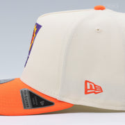 PHOENIX SUNS THE VALLEY NBA HARDWOOD CLASSICS OFF WHITE 9FIFTY A-FRAME NEW ERA SNAPBACK