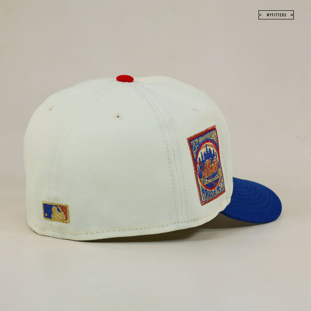NEW YORK METS 25TH ANNIVERSARY MIRACLE METS "ROCKEFELLER CENTER" NEW ERA HAT