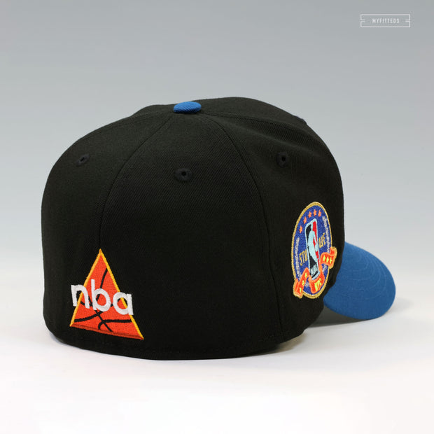 NEW YORK KNICKS KATAKANA NBA 5TH AVE PYRAMID NBA REAR NEW ERA FITTED CAP