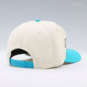 CHARLOTTE HORNETS QUEEN HORNET NBA HWC OFF WHITE 9FIFTY A-FRAME NEW ERA SNAPBACK
