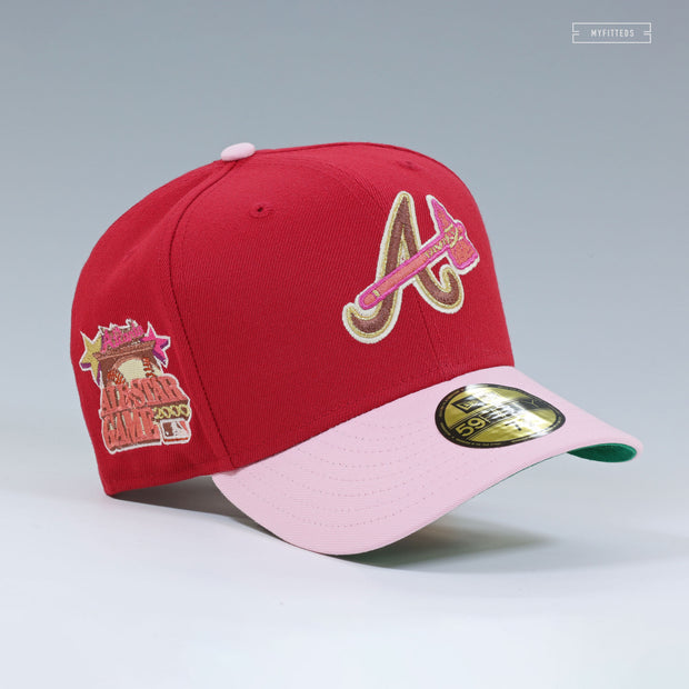 ATLANTA BRAVES 2000 ALL-STAR GAME FINAL FANTASY VII "AERIS INSPIRED" NEW ERA FITTED CAP