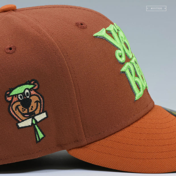 YOGI BEAR™ HANNA BARBERA® CINNAMON GRAHAM / OXIDIZED RUST NEW ERA FITTED CAP