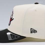 TORONTO RAPTORS RAVAGING RAPTOR NBA HWC 9FIFTY A-FRAME OFF WHITE NEW ERA SNAPBACK