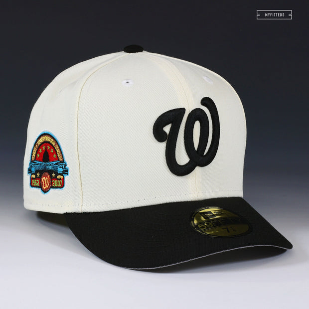 WASHINGTON NATIONALS JFK MEMORIAL STADIUM MR. WRONG OFF WHITE NEW ERA FITTED CAP