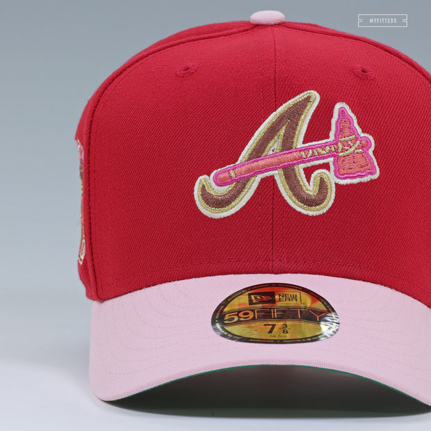 ATLANTA BRAVES 2000 ALL-STAR GAME FINAL FANTASY VII "AERIS INSPIRED" NEW ERA FITTED CAP