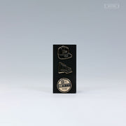 NEW ERA CAP 59FIFTY DAY OFFICIAL ENAMEL PINS 3 PIN PACK FOR 59FIFTY CAPS