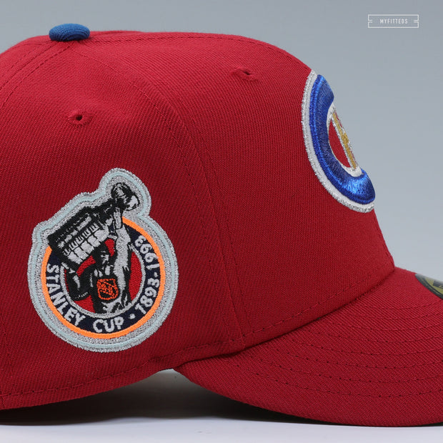MONTREAL CANADIENS STANLEY CUP CENTENNIAL 1893- 1993 NEW ERA FITTED CAP