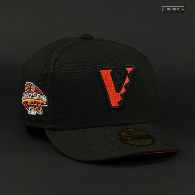 ARIZONA DIAMONDBACKS 2001 WORLD SERIES JET BLACK NEW ERA HAT