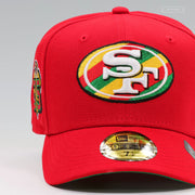 SAN FRANCISCO 49ERS 75TH ANNIVERSARY FRUIT STRIPE GUM INSPIRED NEW ERA FITTED CAP
