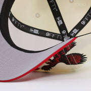 ATLANTA HAWKS PEACH HUNTING HAWK NBA HWC 9FIFTY A-FRAME NEW ERA SNAPBACK