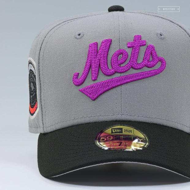NEW YORK METS 1969 WORLD SERIES CITY CONNECT VINTAGE WEATHERED LOOK NEW ERA FITTED CAP