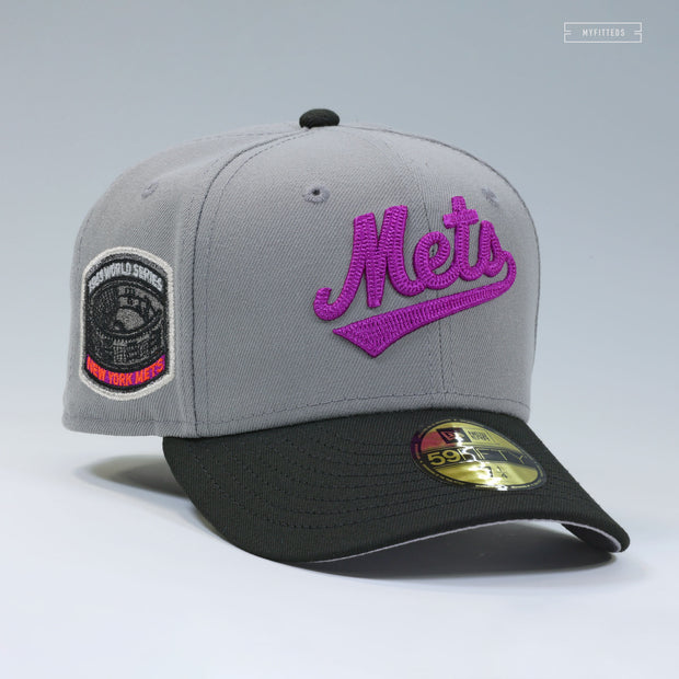 NEW YORK METS 1969 WORLD SERIES CITY CONNECT VINTAGE WEATHERED LOOK NEW ERA FITTED CAP