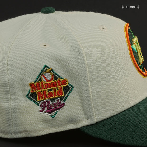 HOUSTON ASTROS MINUTE MAID PARK SIDE PATCH NEW ERA FITTED HAT