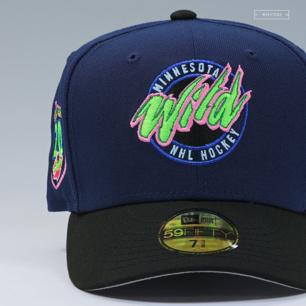 MINNESOTA WILD 2000-2020 20TH ANNIVERSARY WILD N' OUT INSPIRED NEW ERA FITTED CAP