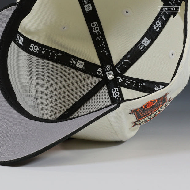 SAN FRANCISCO GIANTS 2012 WORLD CHAMPIONS OFF WHITE 59FIFTY A-FRAME NEW ERA HAT