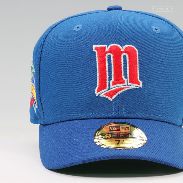 MINNESOTA TWINS 1985 MLB ALL-STAR GAME RETRO VINTAGE TWO TONE NEW ERA FITTED CAP