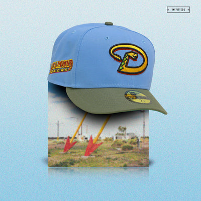 ARIZONA DIAMONDBACKS "TWIN ARROWS ROUTE 66" INSPIRED NEW ERA FITTED CAP