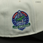 LOS ANGELES DODGERS DODGER STADIUM 60TH ANNIVERSARY OFF WHITE NEW ERA HAT