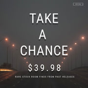ONE MYSTERY ITEM: A RARE STOCK ROOM FIND FROM PAST RELEASES CHOSEN AT RANDOM. FINAL SALE