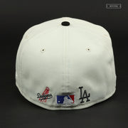 LOS ANGELES DODGERS DODGER STADIUM 60TH ANNIVERSARY OFF WHITE NEW ERA HAT