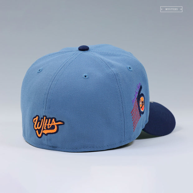 WINNIPEG JETS 15TH ANNIVERSARY ATLANTA THRASHERS COLORS NEW ERA FITTED CAP