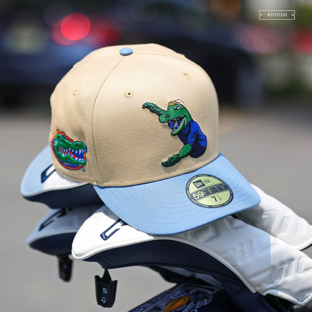 FLORIDA GATORS NCAA HAPPY GILMORE CHUBBS INSPIRED NEW ERA FITTED CAP