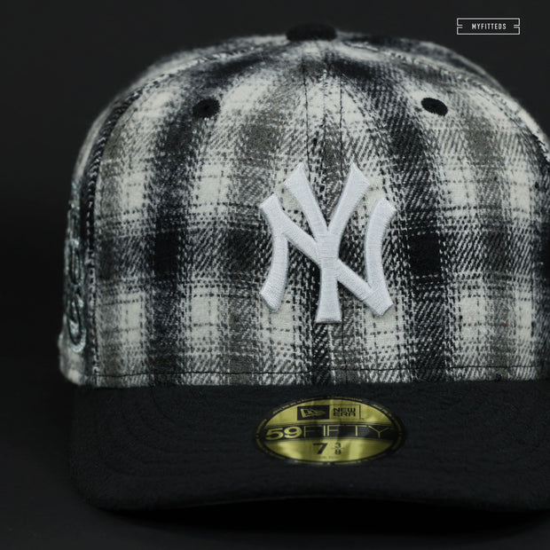 NEW YORK YANKEES 1978 WORLD SERIES BLACK PLAID MODERN FLAIR NEW ERA HAT