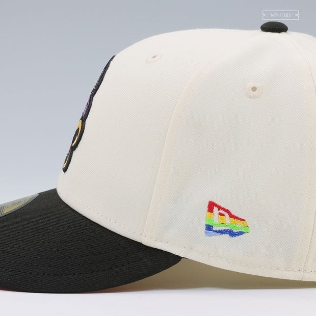 LAS VEGAS AVIATORS 40TH ANNIVERSARY GIZMO DUCK INSPIRED NEW ERA FITTED CAP